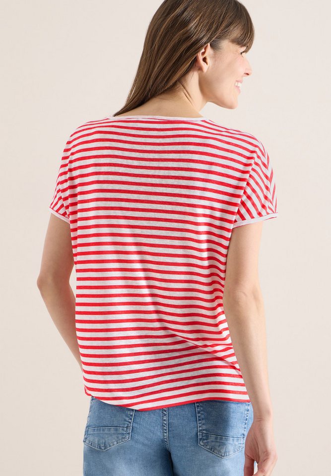 CECIL T-Shirt mit Streifen Muster – Bild 4 von 5