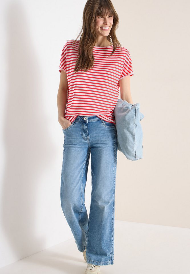 CECIL T-Shirt mit Streifen Muster – Bild 5 von 5