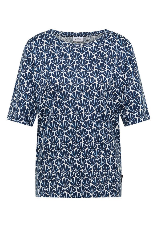 CECIL T-Shirt mit U-Boot-Ausschnitt – Bild 4 von 5