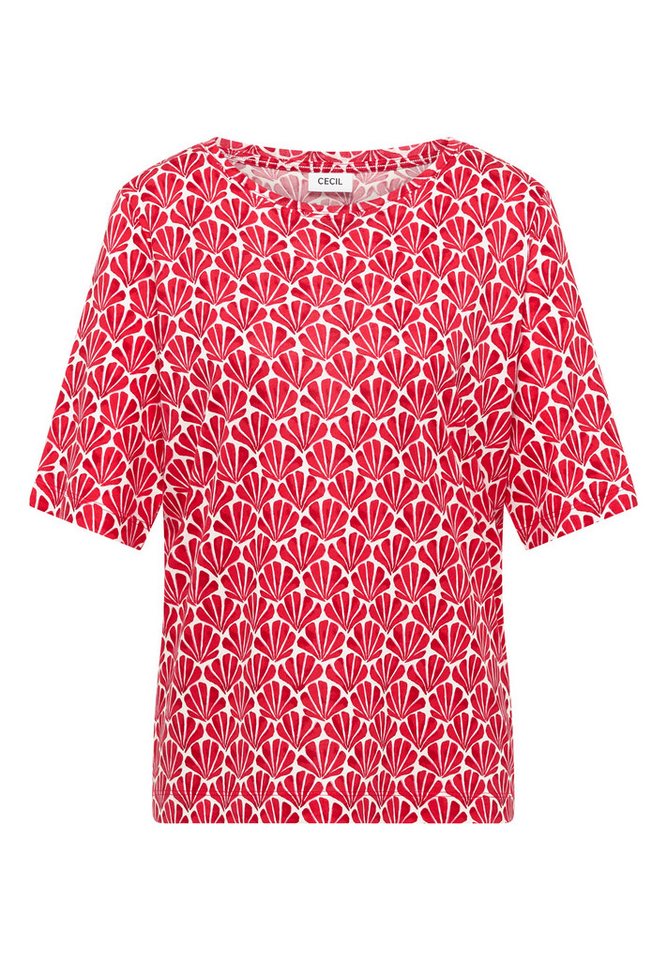 CECIL T-Shirt mit U-Boot-Ausschnitt – Bild 4 von 5