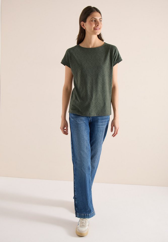 CECIL T-Shirt mit U-Boot-Ausschnitt – Bild 3 von 5
