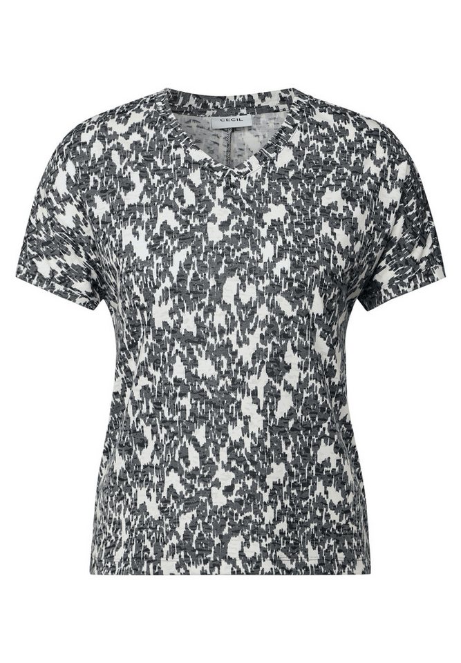 CECIL T-Shirt mit V-Ausschnitt – Bild 5 von 5