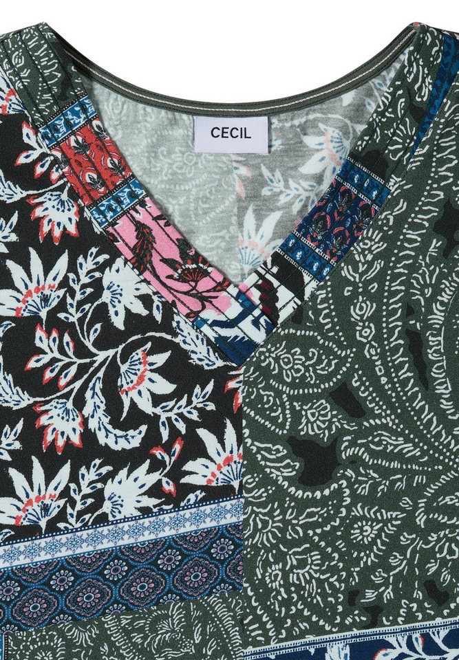 CECIL T-Shirt mit V-Ausschnitt – Bild 5 von 5
