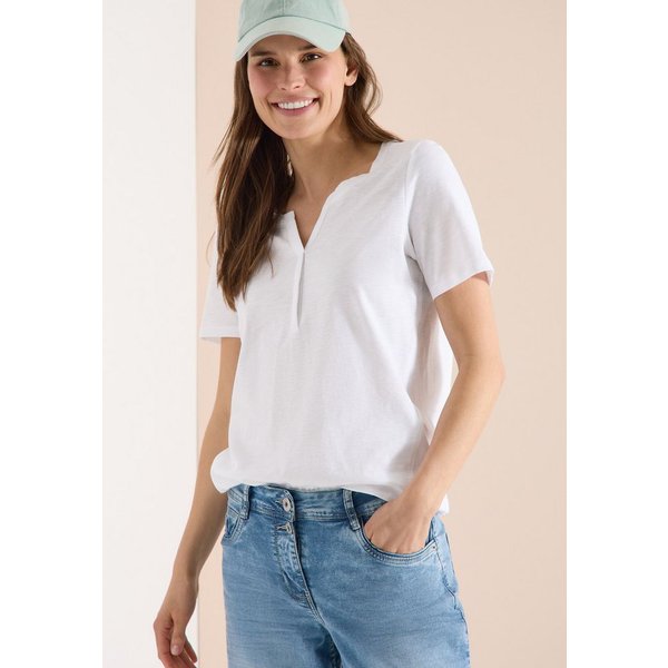 CECIL Tunikashirt aus reiner Baumwolle
