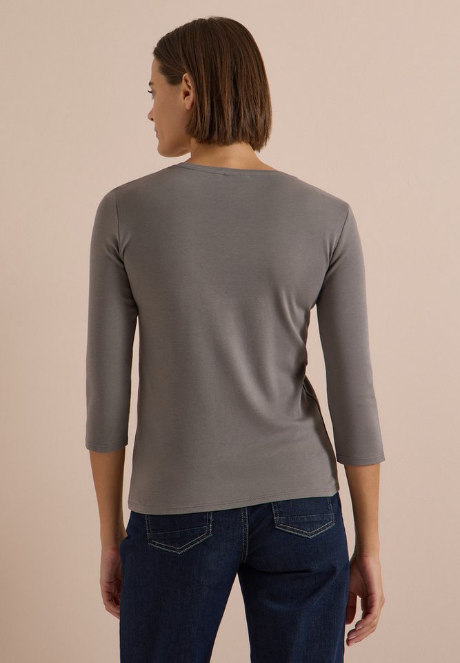 CECIL V-Shirt aus reiner Baumwolle – Bild 2 von 5