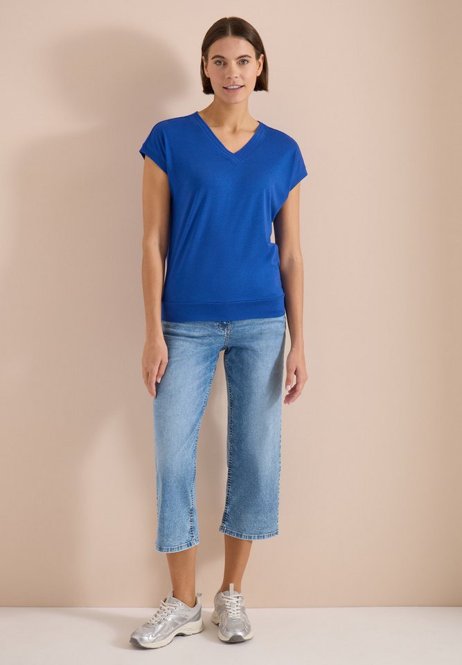 CECIL V-Shirt Jersey – Bild 3 von 5