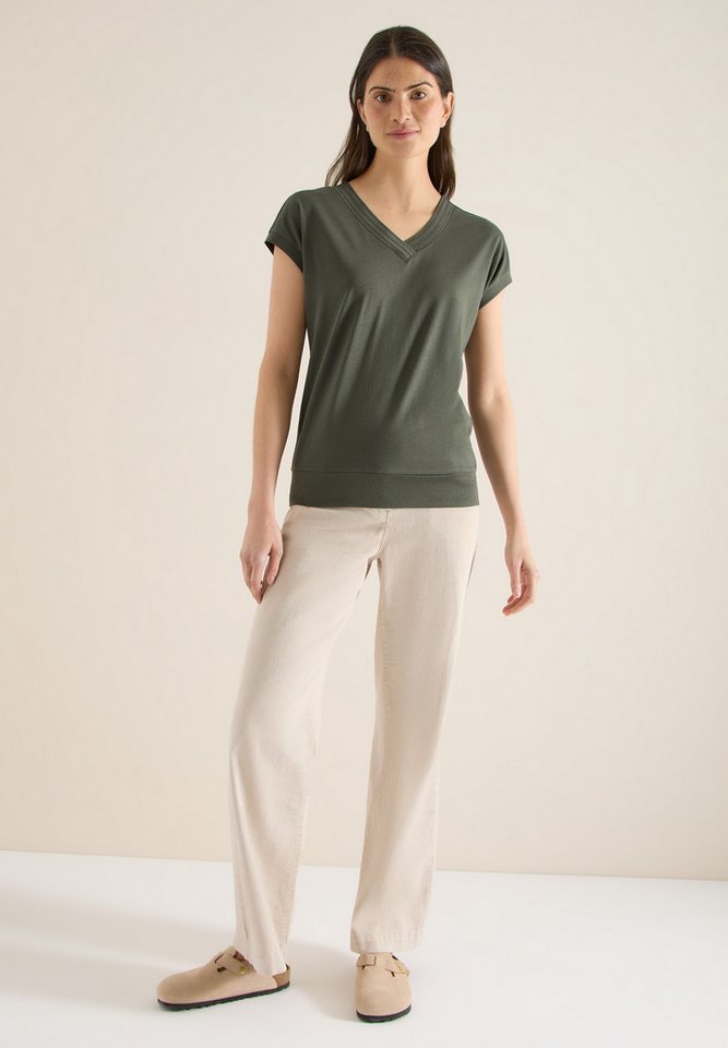 CECIL V-Shirt Jersey – Bild 3 von 5