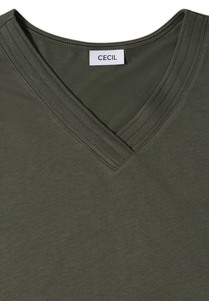 CECIL V-Shirt Jersey – Bild 5 von 5