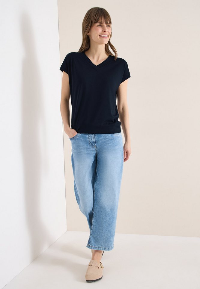 CECIL V-Shirt Jersey – Bild 3 von 5