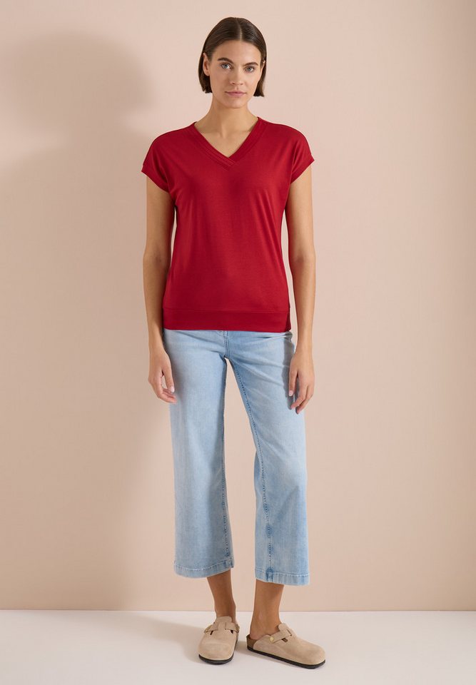 CECIL V-Shirt Jersey – Bild 3 von 5