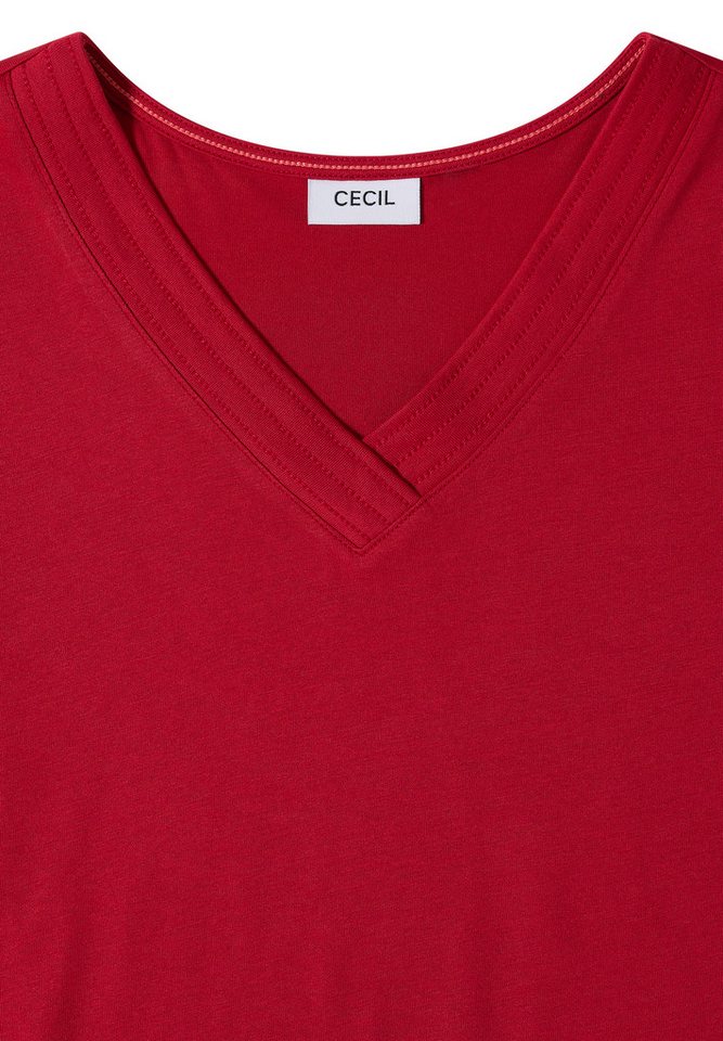 CECIL V-Shirt Jersey – Bild 5 von 5