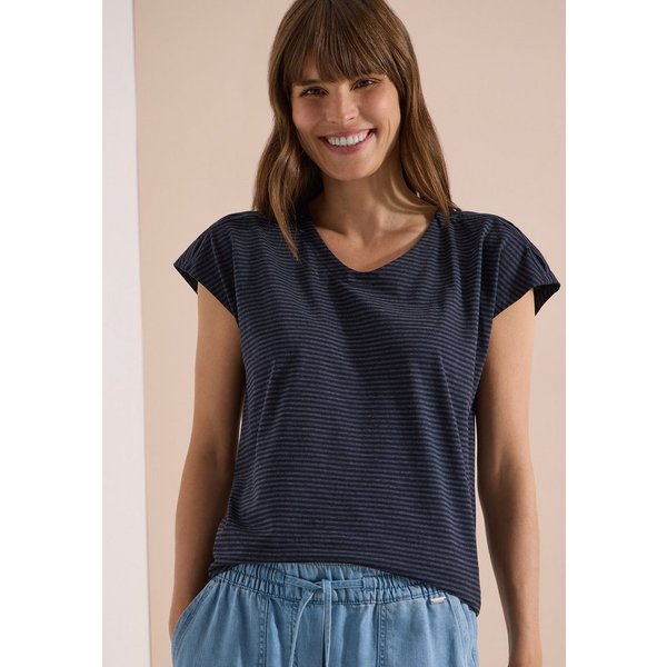CECIL V-Shirt mit Cut-Out Detail