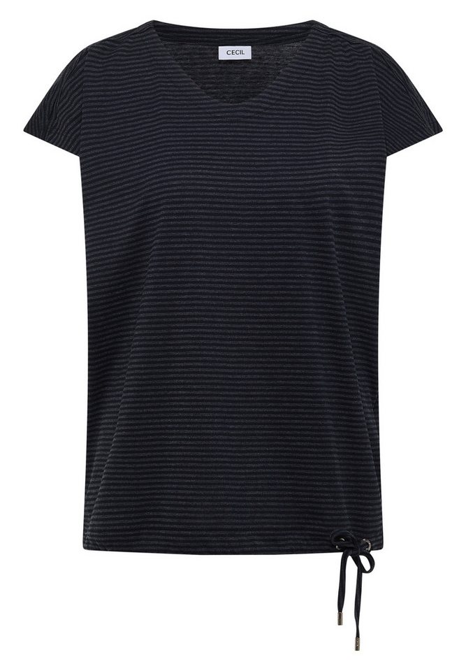 CECIL V-Shirt mit Cut-Out Detail – Bild 4 von 5