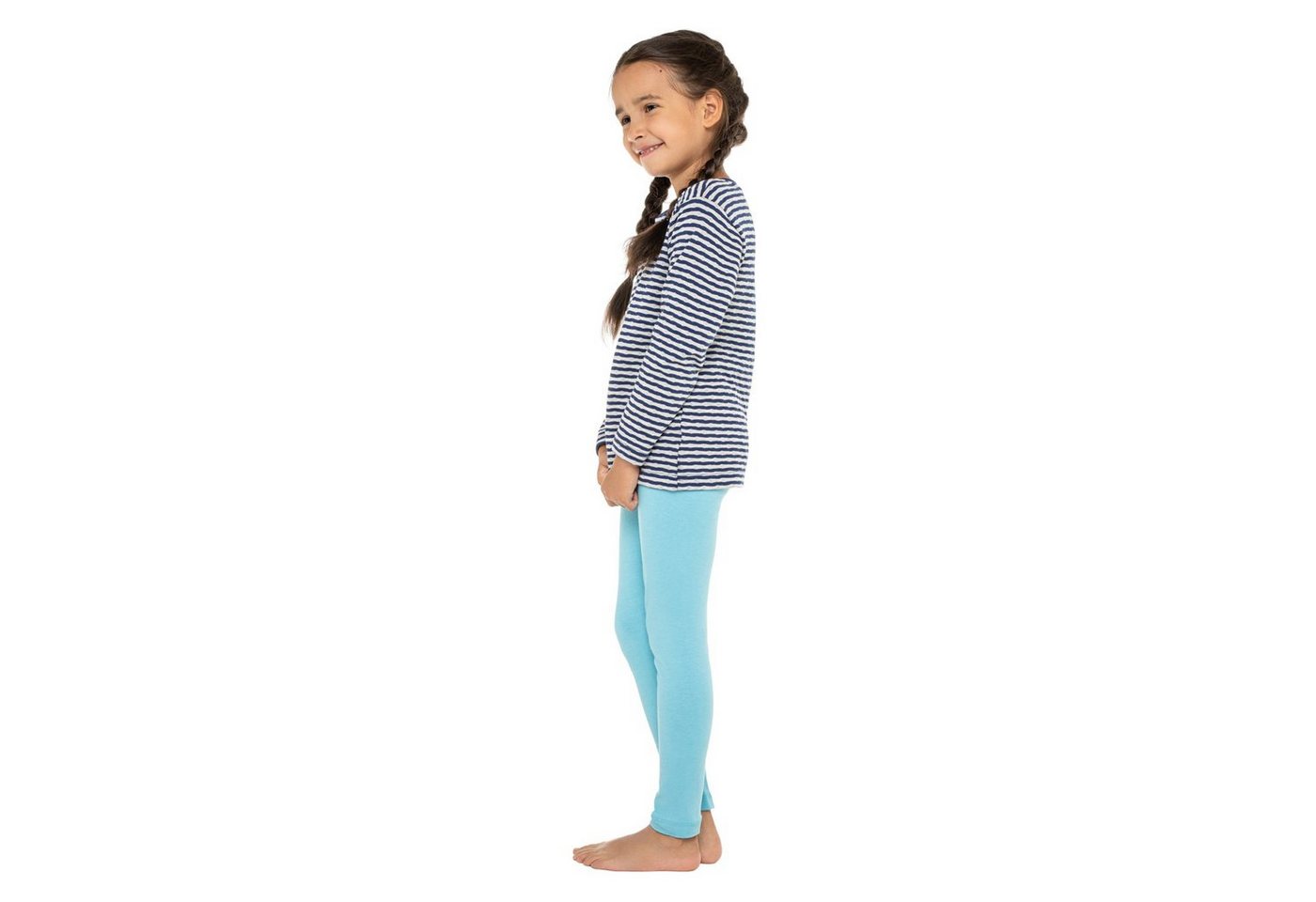 celodoro Leggings Kinder Leggings, stretchige Jersey Hose aus Baumwolle – Bild 3 von 3