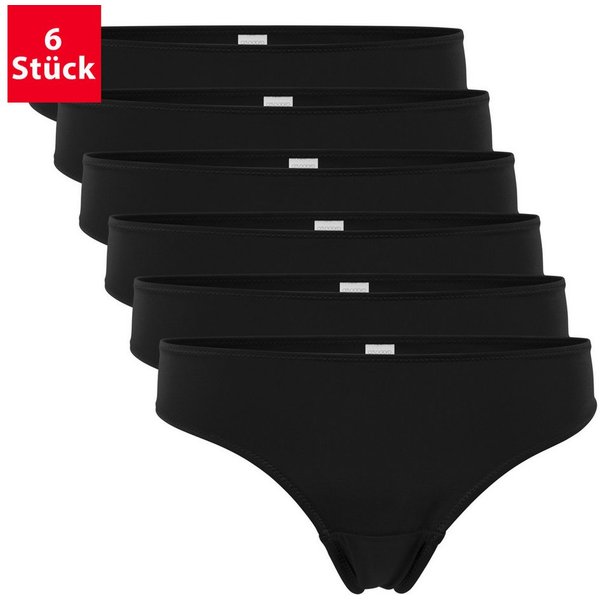 celodoro Tanga Damen String Tanga (6er Pack) Mini-Slips Quick Dry-Faser
