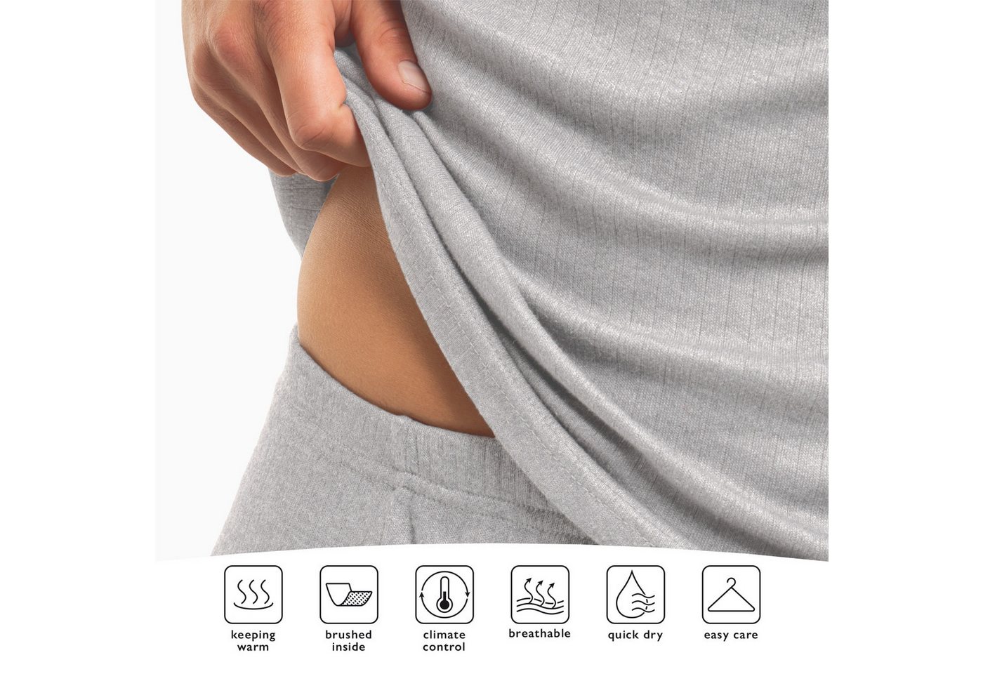 celodoro Thermounterhose 2er Pack Lange Kinder Thermo Unterhose Winter Unterwäsche – Bild 2 von 4