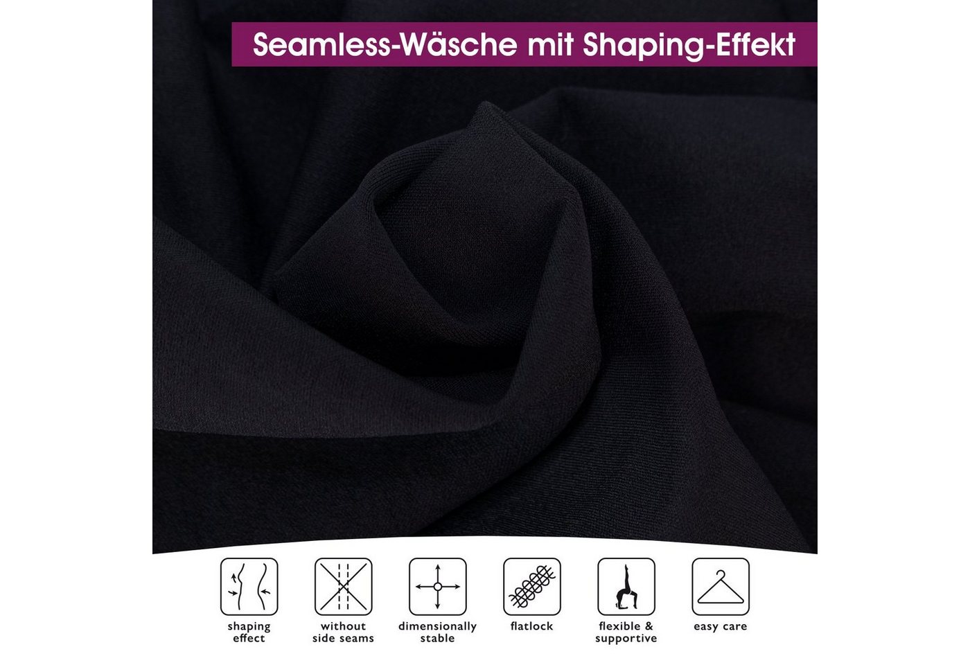 celodoro Unterhemd Damen Form-Top - Seamless Unterhemd mit Shaping-Effekt – Bild 3 von 5
