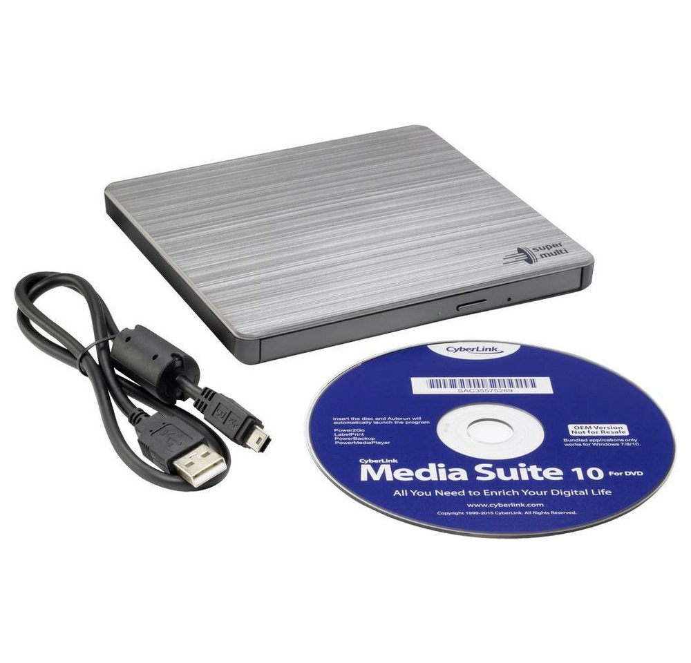 cemon H-L Data Storage DVD-Brenner NS60.AUAE12S USB 2 GP60NS60.AUAE12S Diskettenlaufwerk – Bild 2 von 5