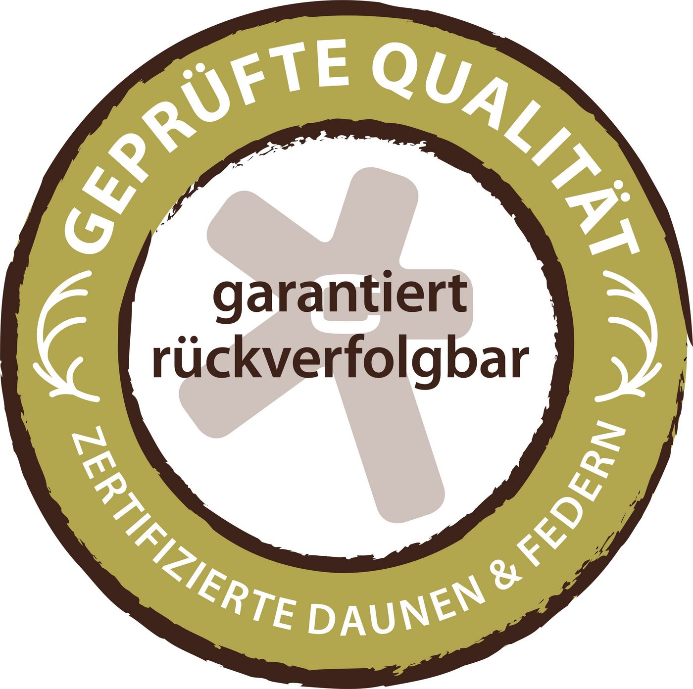 Centa-Star Daunenbettdecke Nordic, Füllung: 90% Daunen, 10% Federn, Bezug: 100% Baumwolle, hochwertiges Naturprodukt mit hervorragendem Wärmevermögen – Bild 2 von 3