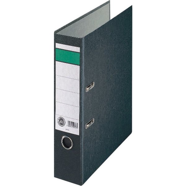 Centra Aktenordner Ordner Wolkenmarmor A4 80mm schwarz