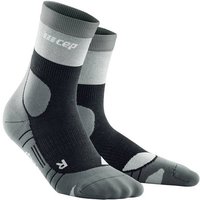 CEP Damen Hiking Light Merino Mid Cut Socks, Größe II in Grau