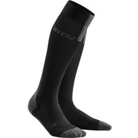 CEP Damen Laufsocken "Run Compression Socks 3.0", Größe II in Schwarz