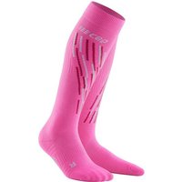 CEP Damen Ski Thermo Socks, Größe II in Pink