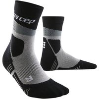 CEP Herren Socken max cushion socks, hiking, mid cut, men, Größe III in Schwarz