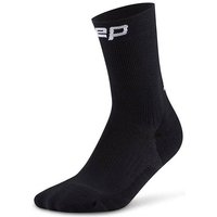 CEP Herren Socken run socks, mid cut, 5.0, men, Größe V in Schwarz
