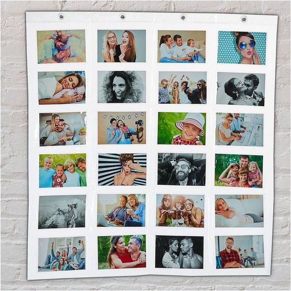 CEPEWA Bilderrahmen Fotovorhang Querformat Fotohalter Bildervorhang