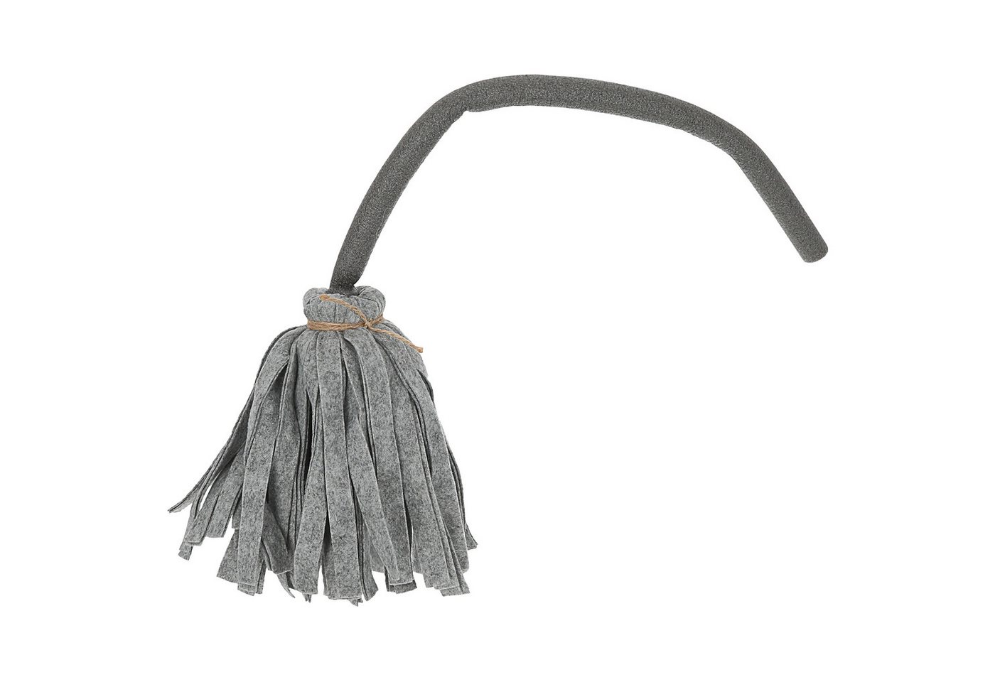 CEPEWA Dekofigur Hexenbesen Halloween singend tanzend 20x60cm ABS Bewegung Sound – Bild 4 von 5