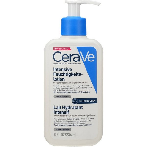 CeraVe Feuchtigkeitscreme Intensive Feuchtigkeitslotion 236ml PZN 19557900