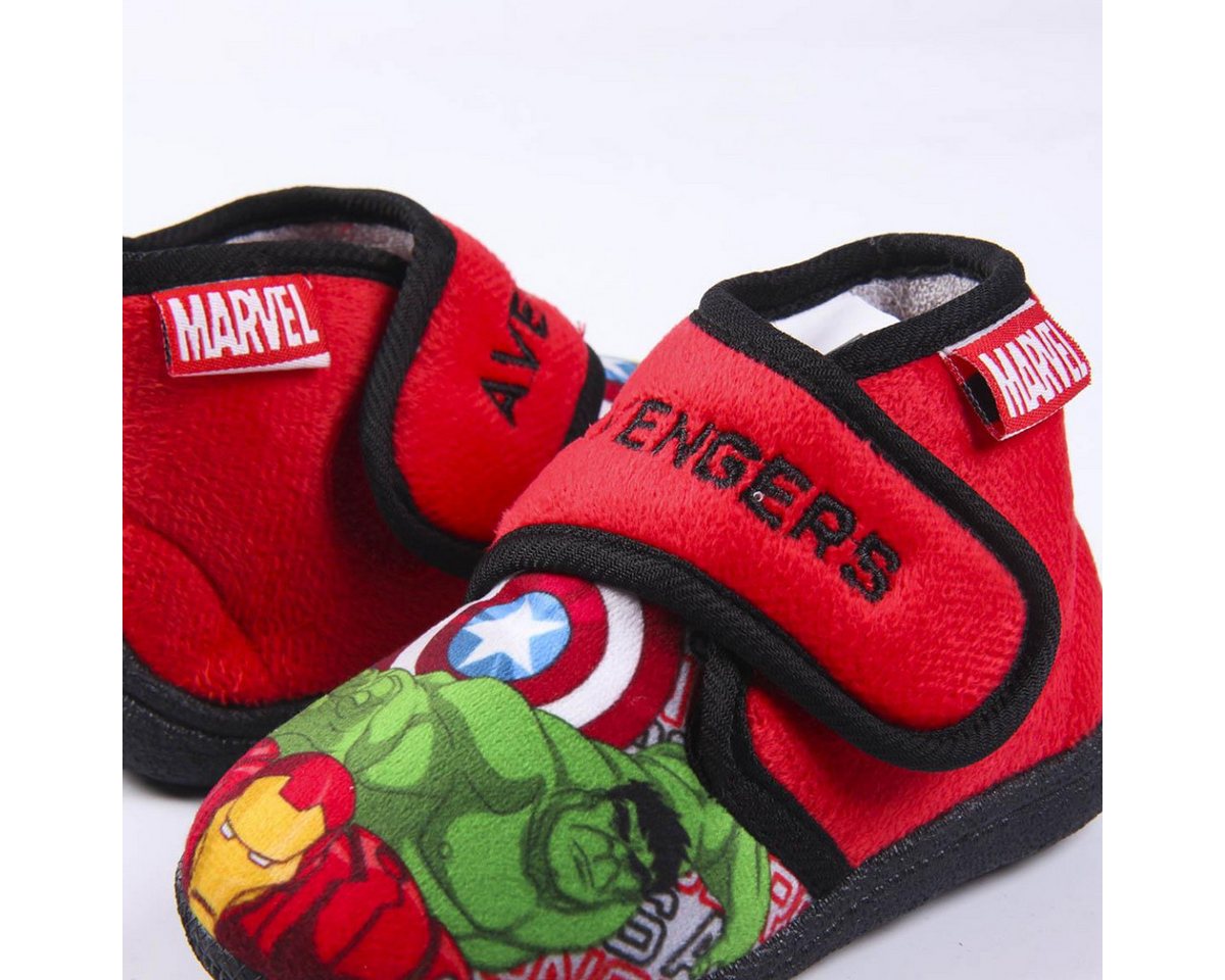 Cerda Avengers Kinder Hausschuhe, Halb-Boot Hausboots mit Anti-Rutsch-Sohle Pantoffel – Bild 4 von 5