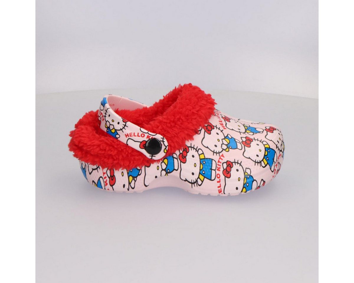 Cerda Hello Kitty Clogs Kinder – Hausschuhe mit Fleece, Indoor Slipper, warm Clog – Bild 2 von 4