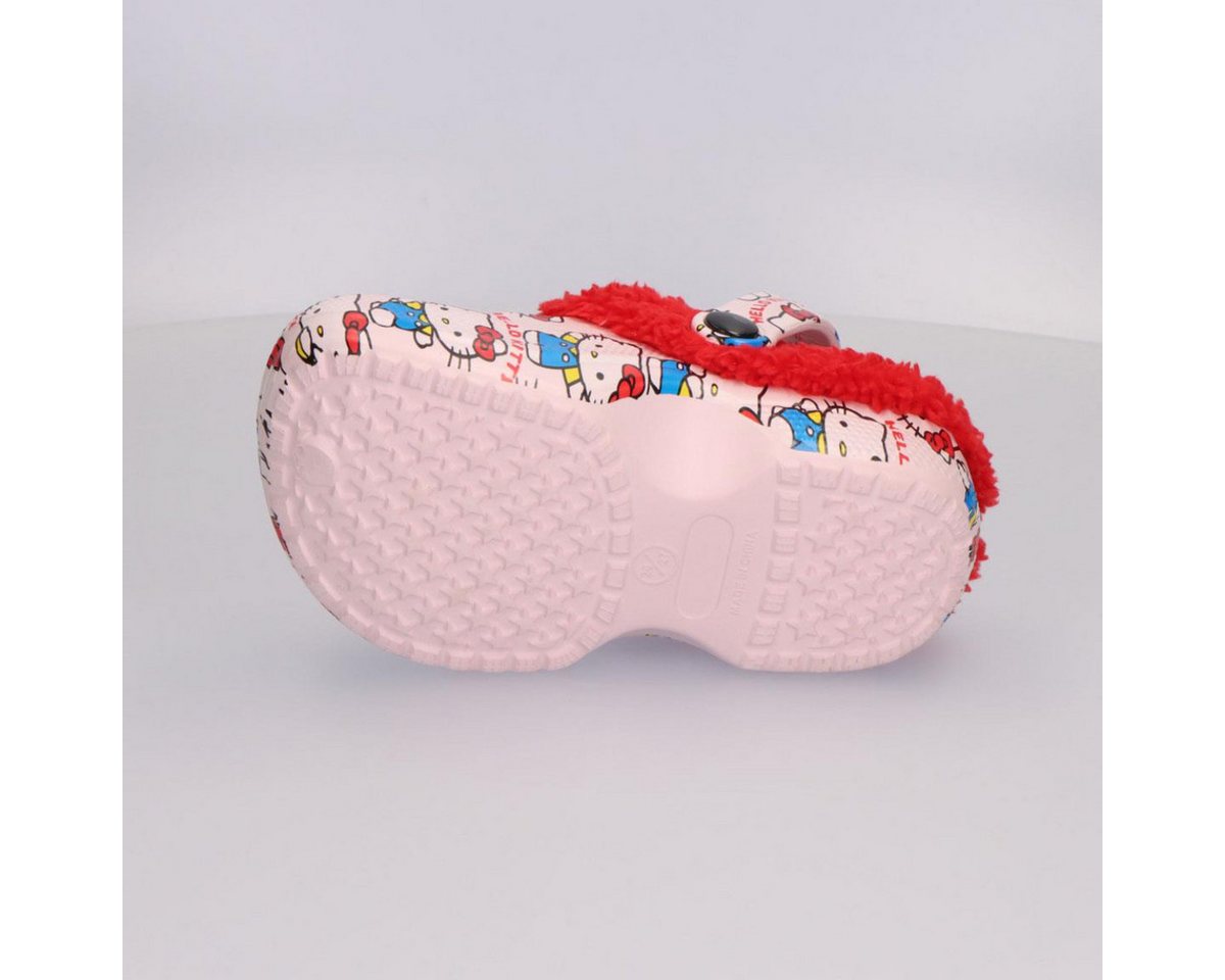 Cerda Hello Kitty Clogs Kinder – Hausschuhe mit Fleece, Indoor Slipper, warm Clog – Bild 4 von 4