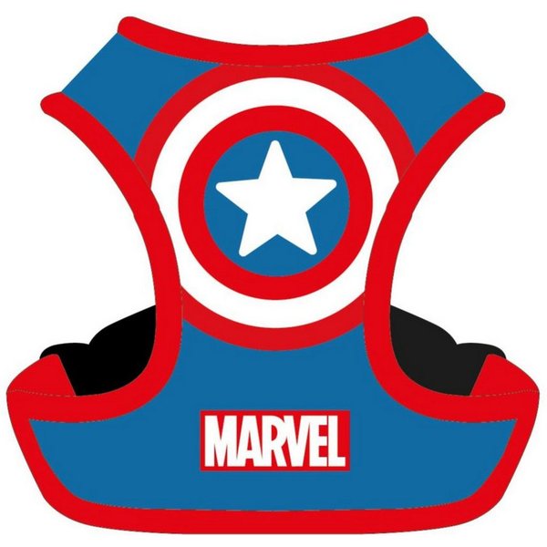 Cerda Hunde-Geschirr Marvel Avengers Hundegeschirr S Verstellbar & bequem für Hunde, Polyester