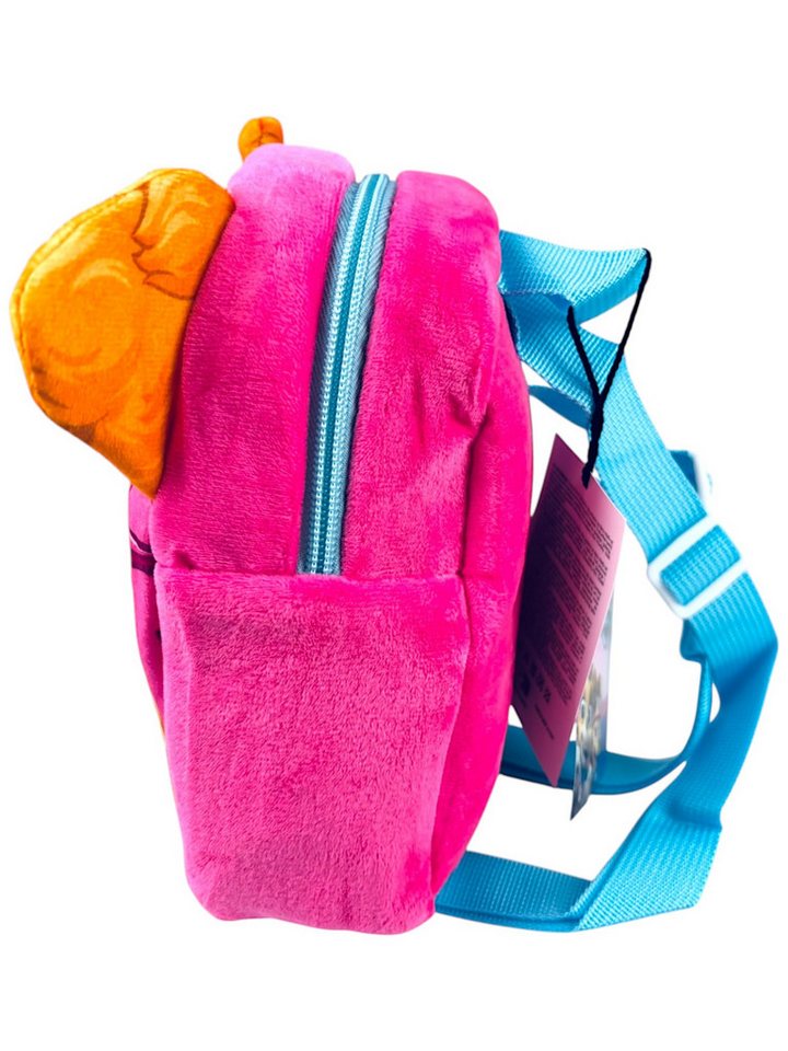 Cerdá Kindergartentasche Skye 3D Ohren, Plüsch Kinder-Rucksack 18x4x22 cm – Bild 3 von 5
