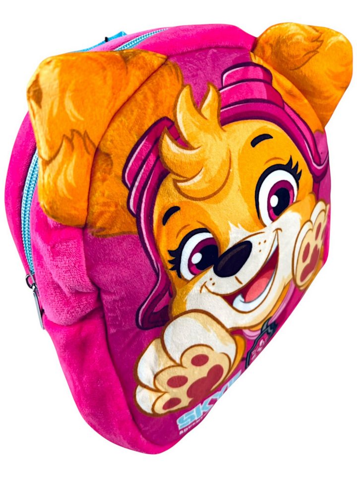 Cerdá Kindergartentasche Skye 3D Ohren, Plüsch Kinder-Rucksack 18x4x22 cm – Bild 4 von 5