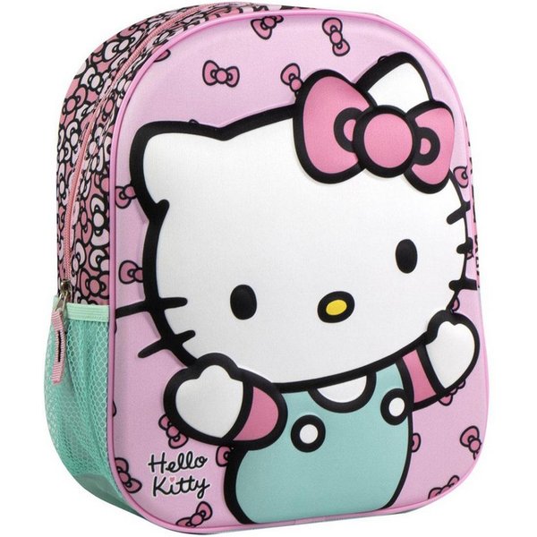 Cerda Kinderrucksack Hello Kitty 3D Kindergarten Rucksack Vorschule leicht