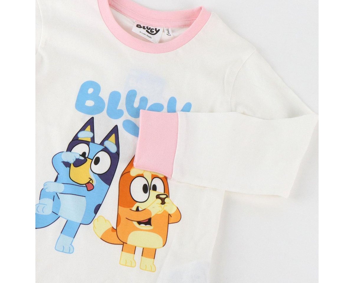 Cerda Pyjama Bluey Kinder Single Jersey 100% Baumwolle Schlafanzug – Bild 3 von 4