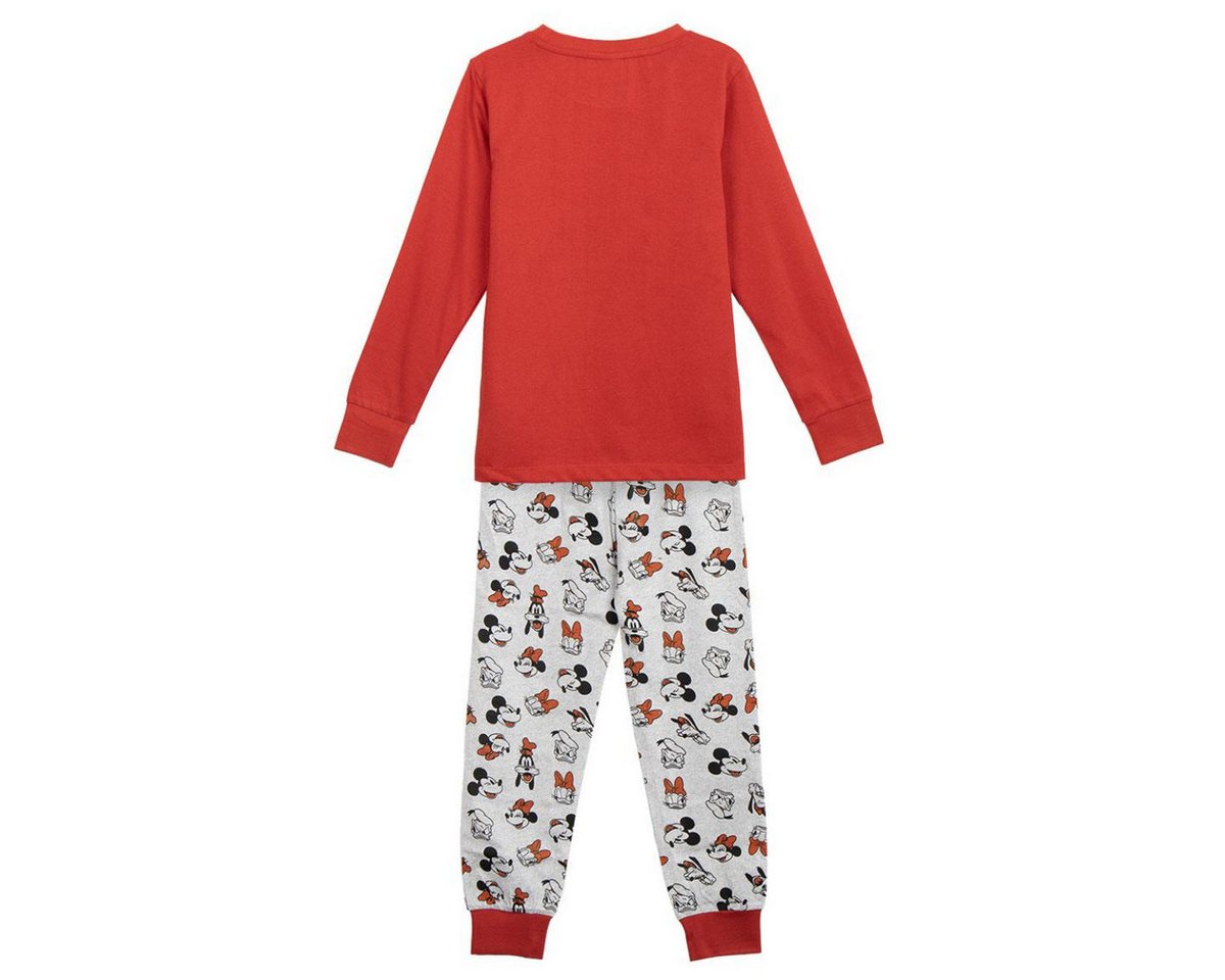 Cerda Pyjama Disney Mickey Mouse Langarm Single Jersey Baumwolle Schlafanzug – Bild 2 von 2