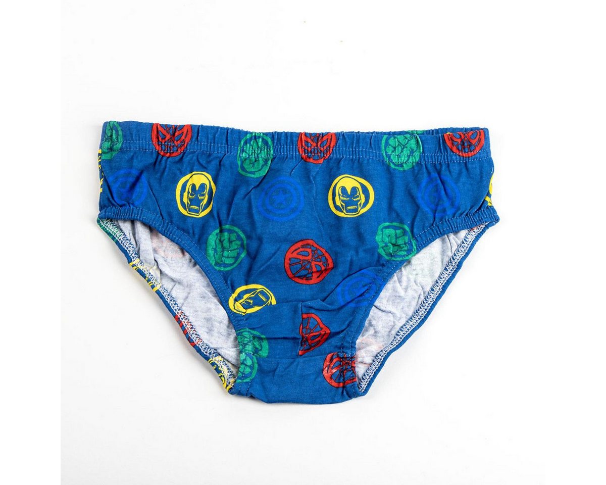 Cerda Slip Marvel Unterhosen Kinder – 5er Pack Slips Single Jersey Baumwolle (Packung, 5-er) – Bild 3 von 5