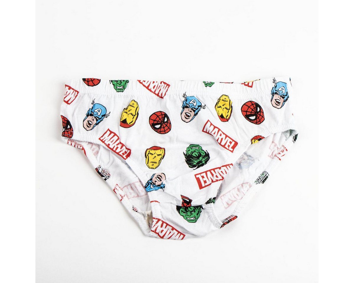 Cerda Slip Marvel Unterhosen Kinder – 5er Pack Slips Single Jersey Baumwolle (Packung, 5-er) – Bild 5 von 5