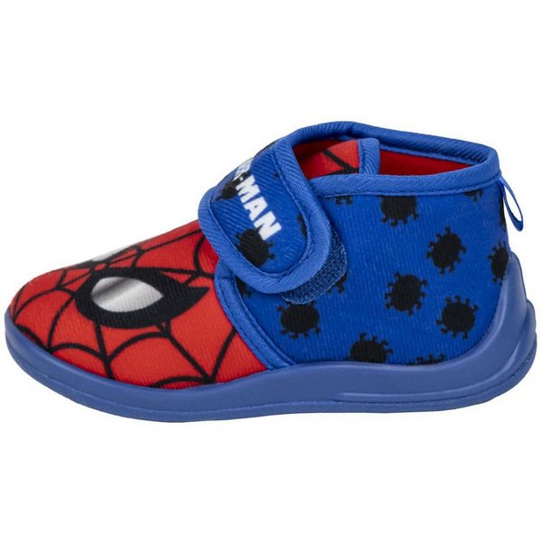 Cerda Spiderman Kinder Hausschuhe Halb-Boot, warme Hausstiefel Pantoffel