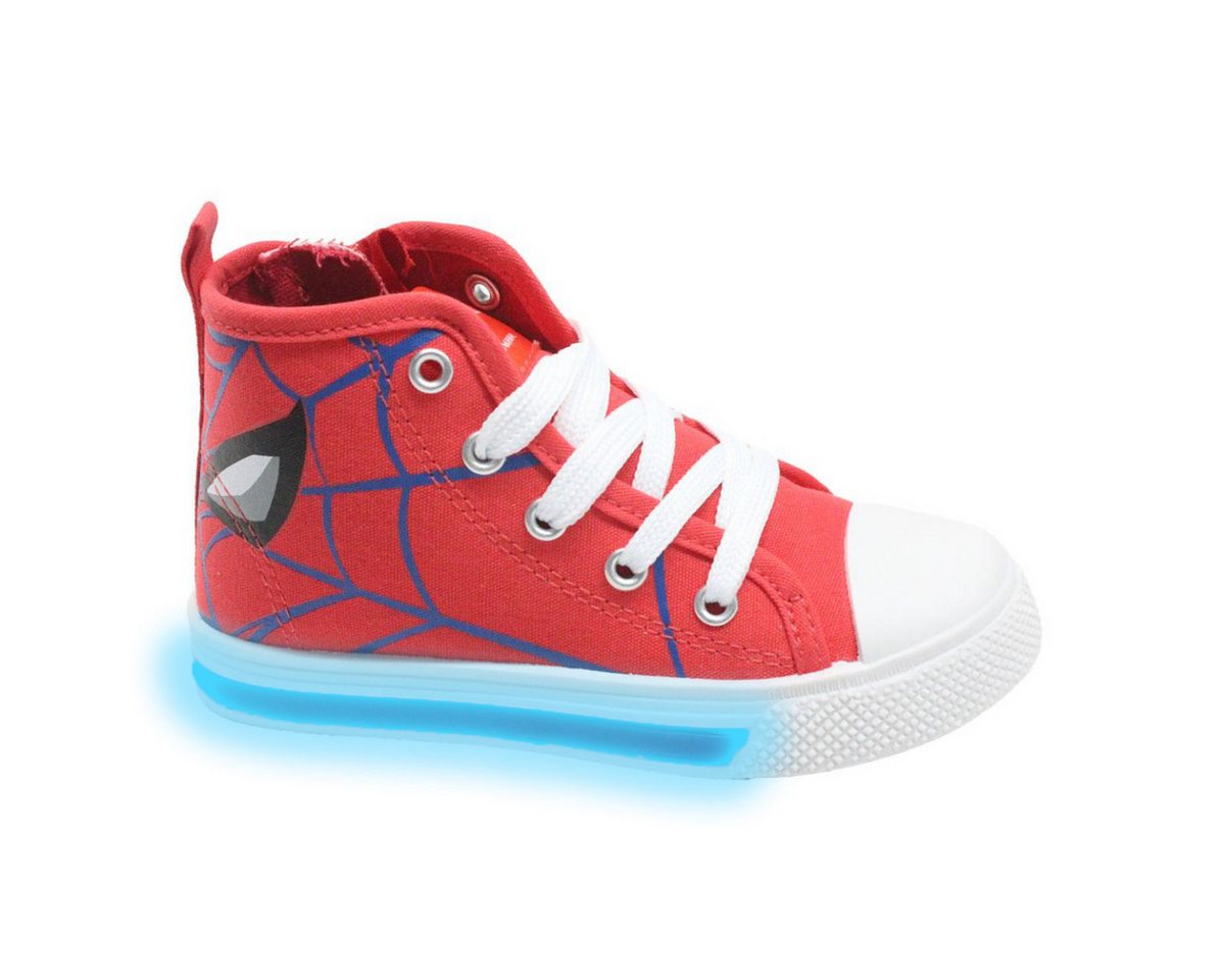 Cerda Spiderman Kinder mit LED-Licht, Baumwollschuhe, Sportschuhe Jungen Sneaker – Bild 4 von 5
