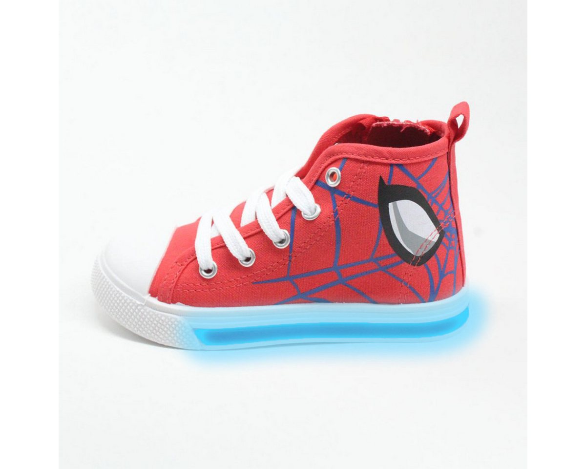 Cerda Spiderman Kinder mit LED-Licht, Baumwollschuhe, Sportschuhe Jungen Sneaker – Bild 5 von 5
