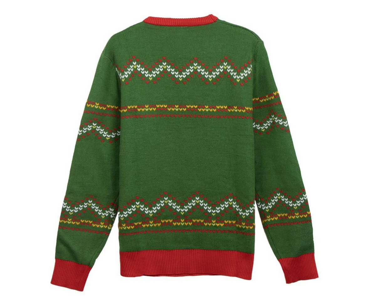 Cerda Strickpullover Grinch Weihnachts – Lustiger Party Pullover 100 % Polyester – Bild 2 von 2