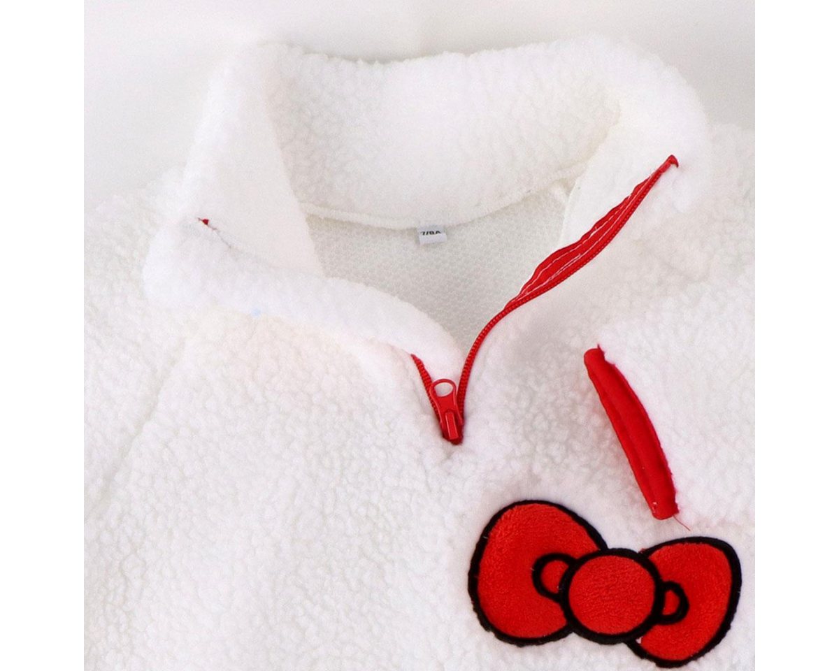 Cerda Sweatshirt Hello Kitty Kinder Fleece Pullover – 100 % Polyester – Bild 2 von 4