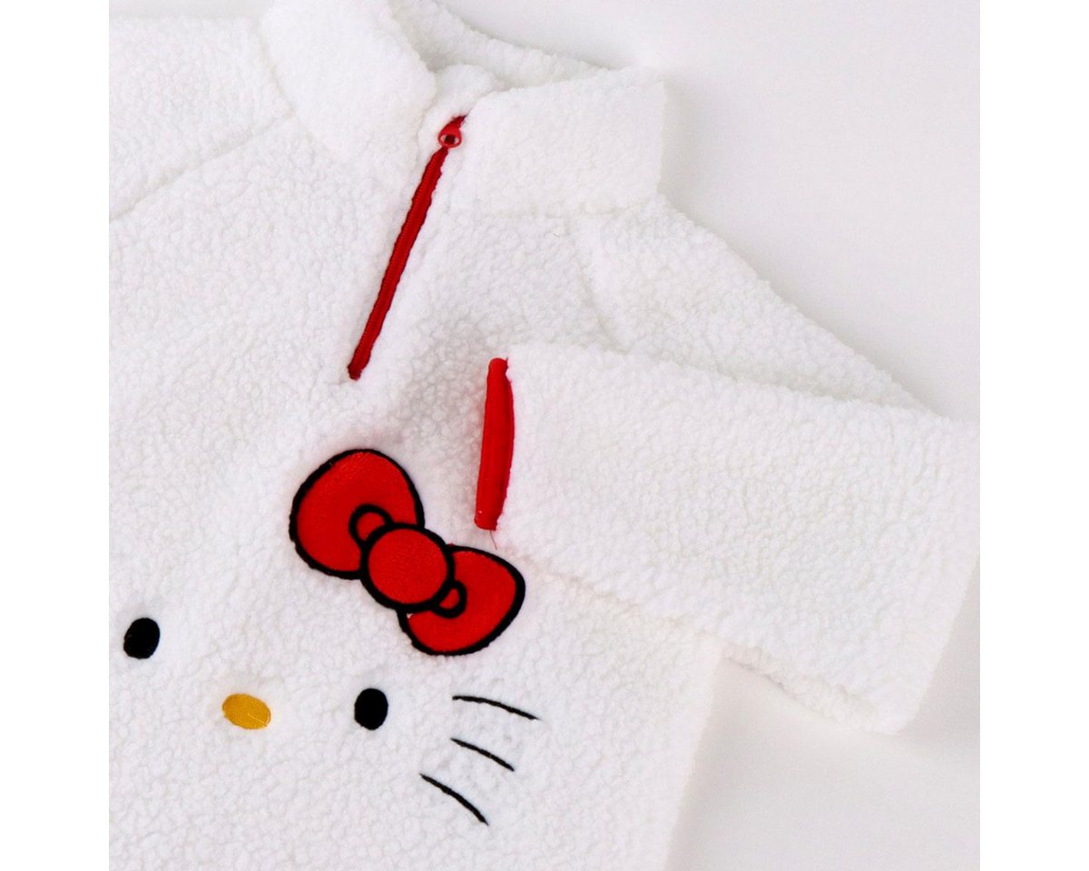 Cerda Sweatshirt Hello Kitty Kinder Fleece Pullover – 100 % Polyester – Bild 3 von 4