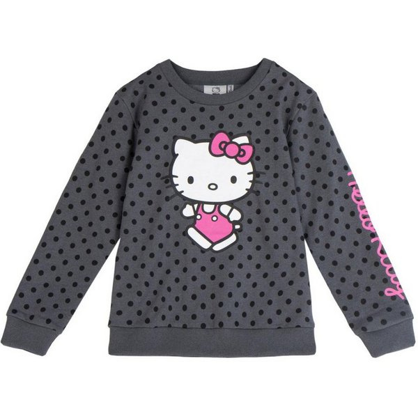 Cerda Sweatshirt Hello Kitty Pullover Kinder Sweatshirt Baumwolle Polyester
